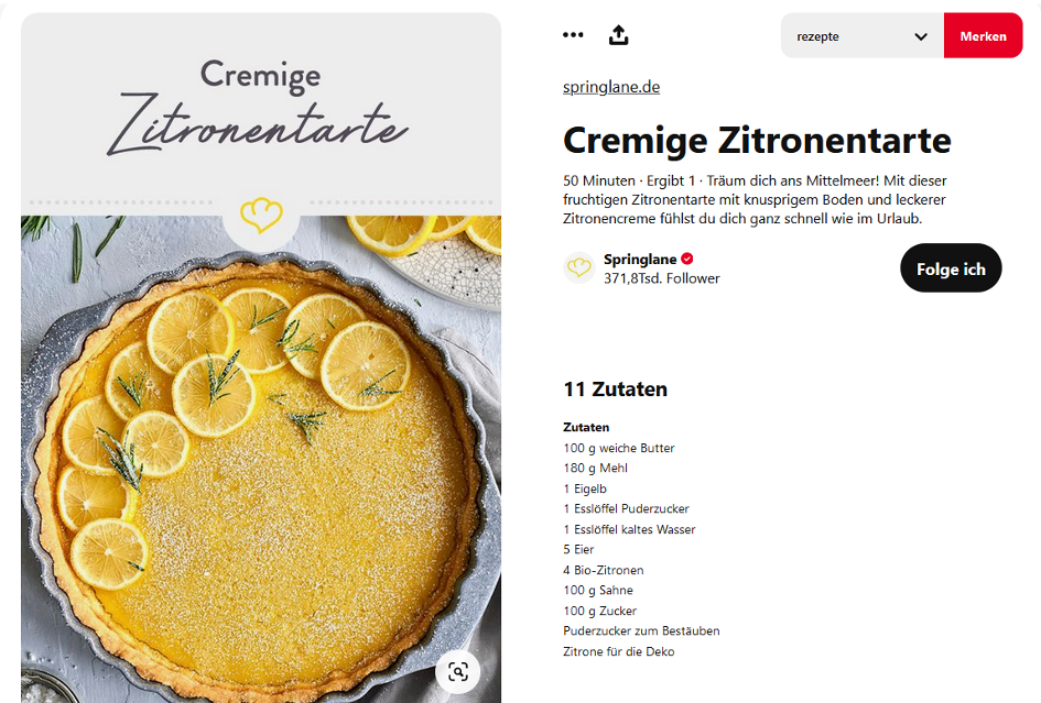 Rezept Pin Rezept Pin