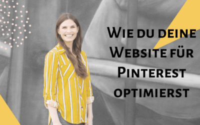 Wie du deine Website für Pinterest optimierst!