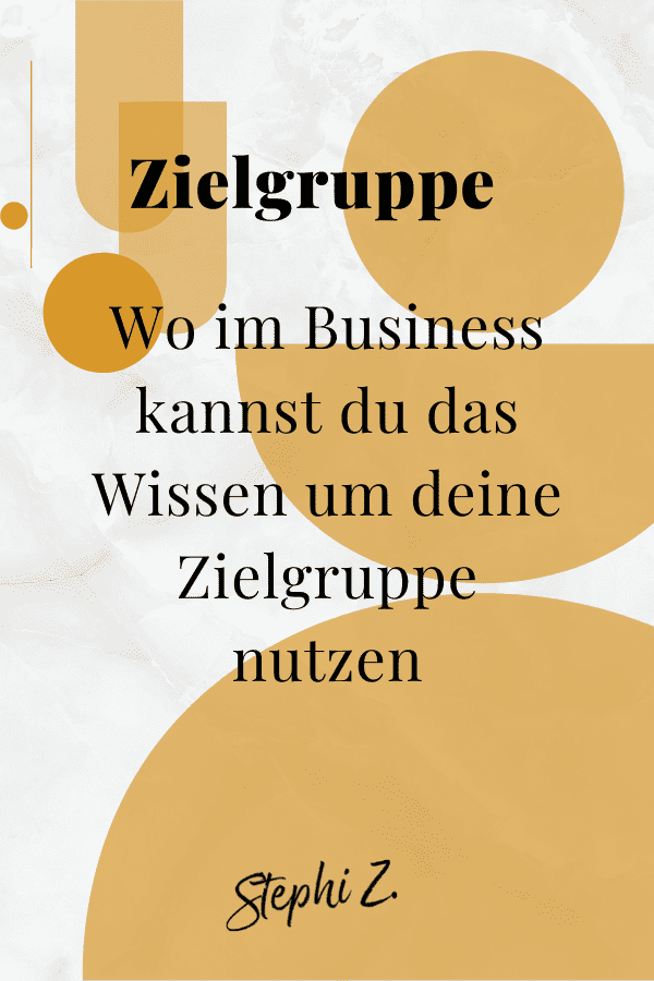 Pin Zielgruppen-Wissen im Business nutzen